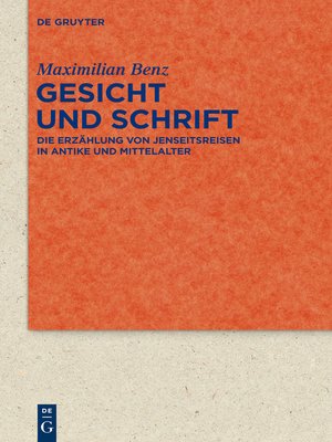 cover image of Gesicht und Schrift